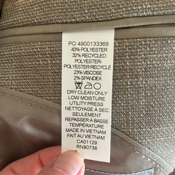 NWT Michael Kors Classic Fit Stretch Kent Sport Coat – Tan – Men’s 38R - Picture 9 of 13